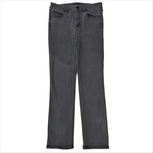 {Ann Taylor} "The Straight" Charcoal Gray Stovepipe Cigarette Leg Denim Jeans